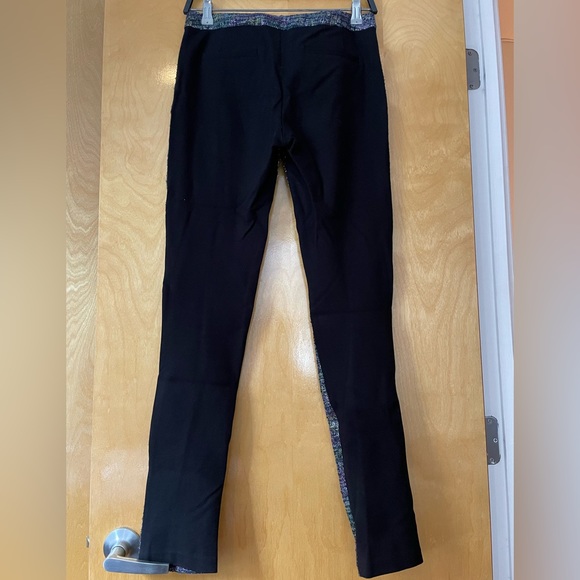 Rebecca Minkoff Shimmer Pants with Zippers and Stretch Back - Picture 5 of 7